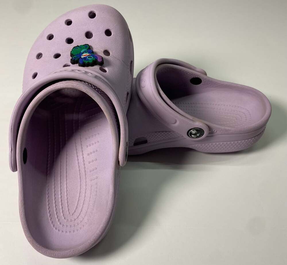 Crocs Classic Clog J1 Lavender Purple With Charms